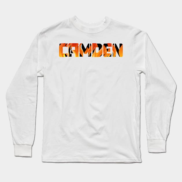 Camden City Long Sleeve T-Shirt by AsboDesign